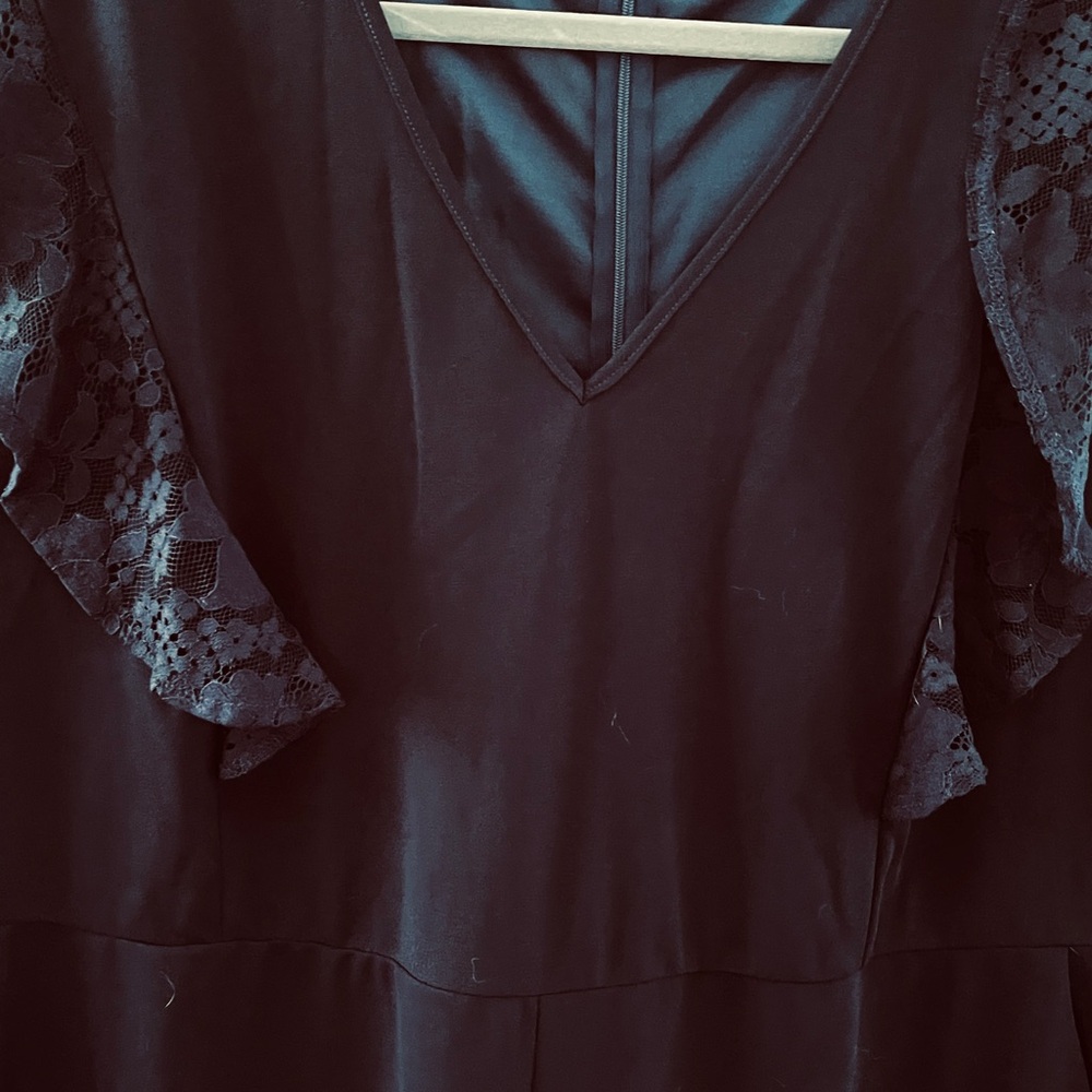 3X nwot blue jumpsuit